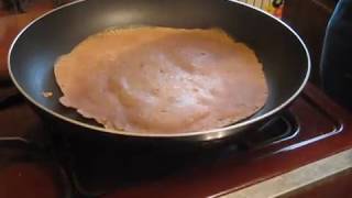 Making Injera at Home [upl. by Ahsitaf657]