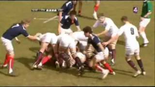 Extrait France Angleterre 20 ans Homme Tournois des VI Nations 2010 [upl. by Redlac]