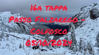 16a tappa Sentiero Italia da Passo Falzarego a Colfosco [upl. by Nnylsaj59]