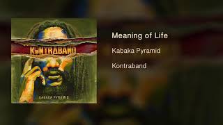 Kabaka Pyramid  Meaning of Life Official Audio  Kontraband Album [upl. by Krilov]