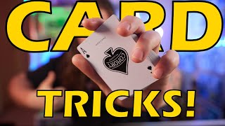 3 EASY Card Tricks YOU Can LEARN In 5 MINUTES part 3  day 111 [upl. by Kuehnel]