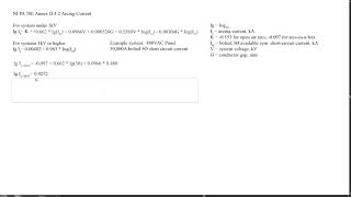 Calculate arc current for arc flash energy  NFPA 70E [upl. by Shapiro]