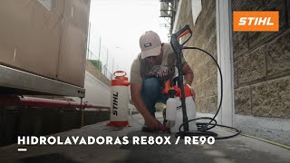 Hidrolavadoras RE80X  RE90  STIHL MÉXICO [upl. by Aivart378]