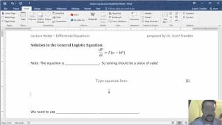 How to Insert Equations Numbers in Word 2016 [upl. by Leihcar]