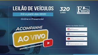 AO VIVO  Leilão Online de Veículos  Freitas Leiloeiro 11102024 [upl. by Eleynad753]