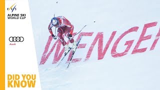 Did You Know  Wengen  89th Int Lauberhorn Races  FIS Alpine [upl. by Yelhsa]