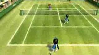 Wii Sports  Tennis Highest Score 2399 [upl. by Sonny]