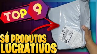 9 PRODUTOS LUCRATIVOS para IMPORTAR e REVENDER UNBOXING PREÇOS e DICAS ESSENCIAIS [upl. by Adolf]