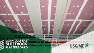 USG ME Sheetrock Plasterboard [upl. by Iramohs]