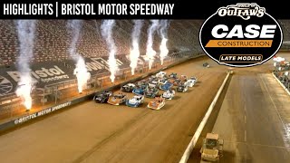 World of Outlaws CASE Late Models at Bristol Motor Speedway April 29 2022  HIGHLIGHTS [upl. by Batholomew]