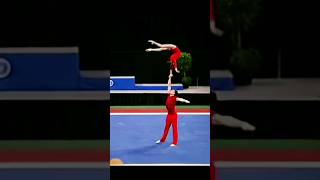 Acdrobatic Gymnastics World Championshipsgymmotivationsportshandstandworkout [upl. by Anastassia]