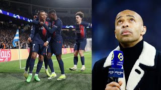 THIERRY HENRY  CE BARCELONE NA AUCUN CHANCE DEVANT MBAPPÉ ET PARIS [upl. by Zobe]