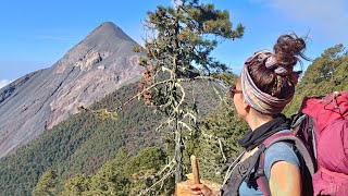 Subida al volcán Acatenango Guatemala  Reviájate Conmigo [upl. by Stoffel]