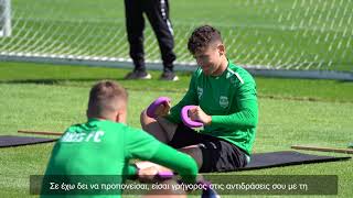 TRAINING CAMP Karol Struski — the first interview in ARIS [upl. by Yllor]