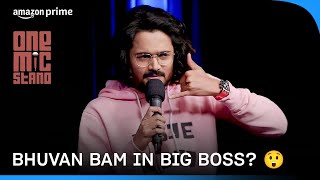 Bhuvan Bam Gets A Call From Big Reality Show 👀 ft Zakir Khan  One Mic Stand  Prime Video India [upl. by Eesyak]