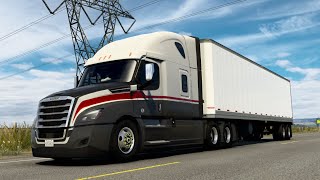 Freightliner Cascadia  American Truck Simulator [upl. by Nybbor391]