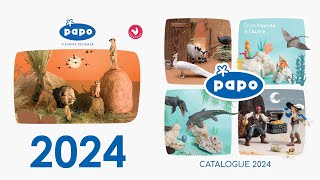 Papo ® Katalog  Catalog  Catalogue 2024  komplett  complete overview  Review Deutsch  German [upl. by Yecal]