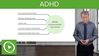 AttentionDeficitHyperactivity Disorder ADHD – Pediatrics  Lecturio [upl. by Haddad]