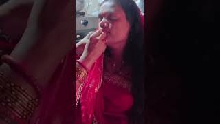 panda karai rahe puja maiya ji ke jhum jhum kesantoshi mata video jay Shree santoshi mata [upl. by Letsou680]