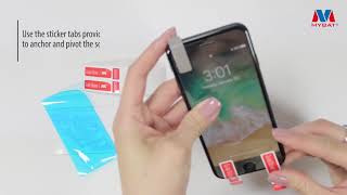 Ultra Thin Tempered Glass Screen Protector amp How To Install  MYBAT [upl. by Enrico972]