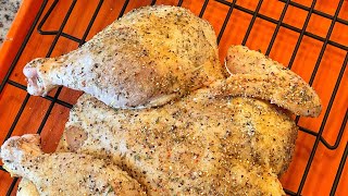 Dry Brined Spatchcocked Chicken [upl. by Brandt]