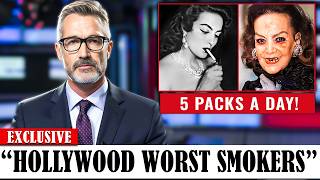 25 BIGGEST Chain Smokers In Hollywood History [upl. by Enelav157]