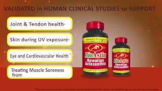 Learn About The Benefits of BioAstin Hawaiian Astaxanthin  Nutrex Hawaii [upl. by Alexandra]