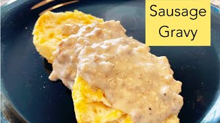 Homemade Sausage Gravy  Lavonne’s Kitchen [upl. by Hedvah340]