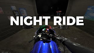 ITS 2AM AND THERES NOBODY ON THE ROAD  R1 NIGHT RIDE [upl. by Odie]