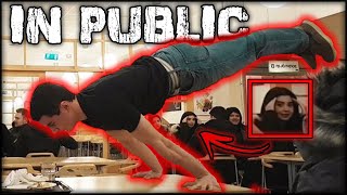 IN PUBLIC  Street workout amp Calisthenics 12 [upl. by Malilliw]