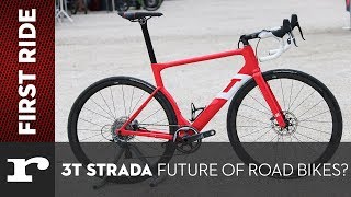 3T Strada First ride  Is this the future of road cycling [upl. by Ysabel]