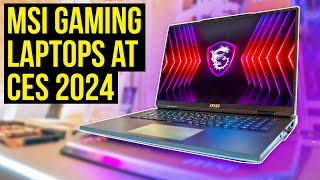 MSI Updated ALL Their Gaming Laptops for 2024 [upl. by Wilmer]