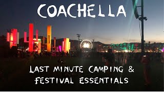 Coachella Camping Tips Last Minute Essentials Coachella Coachella2022 CoachellaCamping [upl. by Divd]