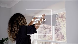 Dunelm  How to Fit Roller Blinds [upl. by Stephan]