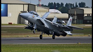 RIAT 2024 ARRIVALS [upl. by Eellek]