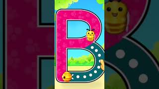 Tracing of Alphabet B capital for preschool learning kids [upl. by Assylla587]