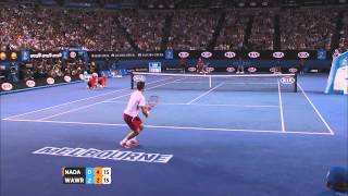 Wawrinka v Nadal Highlights Mens Final  Australian Open 2014 [upl. by Annoj]