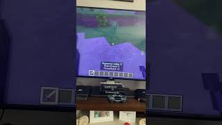 I made Sweeping Edge 5 in Minecraft on PS4 [upl. by Templia26]