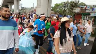 carnaval Zapotitlán club Villalobos Avtlahuac [upl. by Akem]