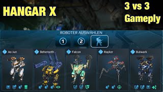 War Robots Hangar X 3 vs 3 Funplay [upl. by Yeoj201]