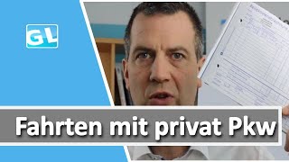 Fahrtkosten mit privatem Pkw absetzen 1 [upl. by Anaujait]