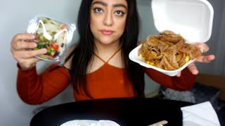 DONER KEBAB MUKBANG  MEAT AND CHIPS [upl. by Chrissie102]