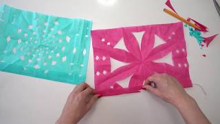 Workshop for Kids  Papel Picado Activity [upl. by Auohs723]