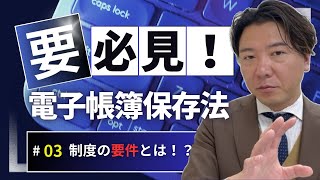 【保存要件満たしていますか？】電子帳簿保存法解説 [upl. by Dorfman38]