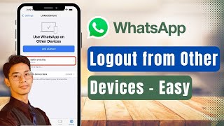 How to Logout WhatsApp from Other Devices [upl. by Eilram]