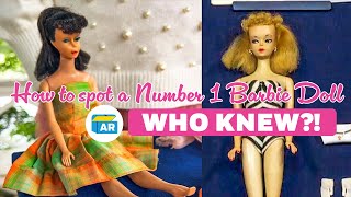 How to Spot a No 1 Barbie The Original  Who Knew  ANTIQUES ROADSHOW [upl. by Htiekram]