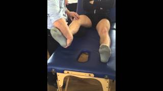 How to test the Medial Collateral ligament MCL of the Knee [upl. by Marian]