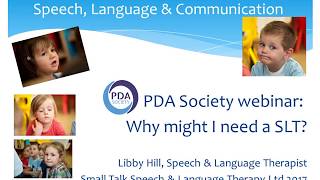 PDA and Speech amp Language Therapy with Libby Hill [upl. by Harrietta]