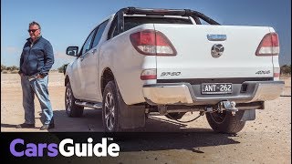 Mazda BT50 2017 review offroad route to the Birdsville races video [upl. by Dorolice208]