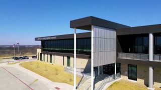 LEISD  Lowell H Strike Middle School  Exterior Drone [upl. by Sephira]